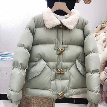 Hzirip 2019 Nový Dizajn Ženy Ženy Zimný Kabát Hrubé Vysoko Kvalitnej Bavlny Bunda Študentov Outwear Sladké Ženy Plus Veľkosť 3 Farby