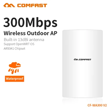 COMFAST Prístupu Vonkajšie 300Mbps 2,4 Ghz Wifi Hot Spots Nepremokavé Zosilňovač Wifi Router Postavený V Watchdog Chipset CF-WA300V2