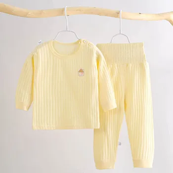 MANBOY 2020 jeseň detí čistej bavlny sleepwear nastaviť deti oblečenie set boy & girl odev