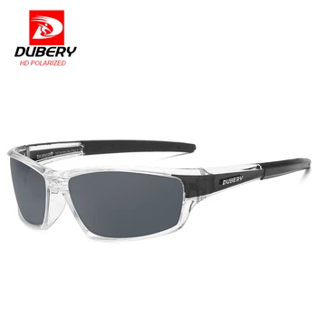DUBERY Dizajn Značky Mužov Polarizované Okuliare Black Driver slnečné Okuliare UV400 Odtiene Retro Móda Slnko Skla Pre Mužov Model D620