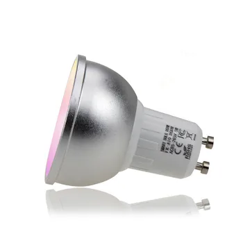 GU10 WiFi Smart Svetlá Žiarovka 22 Led Lampa Bombillas RGBW 5W Lampada APLIKÁCIU Diaľkové Ovládanie Stmievateľné Práce Rgb 110V 220V Led Žiarovky