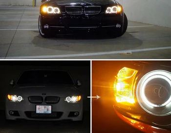 2 x BAU15S PY21W LED 1156 P21W Canbus LED Žiarovky Pre BMW F22 F30 F32 2 3 4 Série Zadné Zase Signálne Svetlá alebo Brzdové/koncové Svetlá
