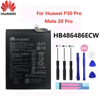 Originálne Hua Wei Náhradné Batérie HB486486ECW Pre Huawei P30 Pro Mate20 Pro Mate 20 Pro Originálne Batérie Telefónu 4200mAh