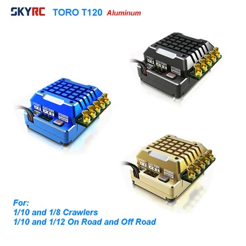 SKYRC TORO TS120 Striedavé Sensored ESC Podporu Senzor Sensorless Striedavý Motor Pre 1:8 1:10 1:12 RC Auto