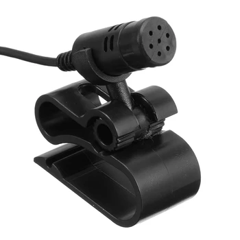 2,5 mm Jack Stereo Auto Externý Mikrofón Pre Autorádia Pioneer Rádio Prijímač, 4M Drôtu Dĺžka