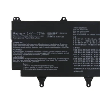 C41N1802 Pôvodné Notebook Batéria pre Asus ROG Zephyrus GX701 GX701G GX701GV GX701GW váš Notebook 15.4 V 76Wh
