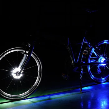 Nepremokavé Bicykli Jazda Na Bicykli Uzly Svetlo Na Bicykel Predné Zadné Svetlo Led Hovoril Kolesa Výstražné Svetlo Bike Príslušenstvo