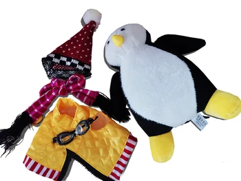 Nové 25cm Tučniakov okolo priateľmi Plyšové Hračky Priateľmi Hugsy Vážne Módne Roztomilé Tučniaky Plyšové Hračky Rachel Plyšové Hračky Bábiky
