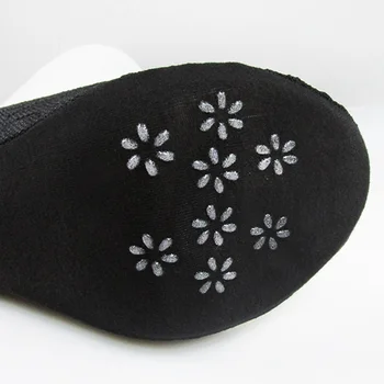 5Pair/Pack Neviditeľné Anti-Slip Členkové Ponožky Čipky Ponožky Ženy Krátke Ponožky Kvetinové Módne Bavlna No-Show