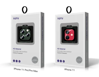 TOTU 0,2 mm, Zadná Kamera Screen Protector pre iPhone 11 Pro Max Zadný Objektív Ochrana Tvrdeného Skla Film Objektív Sklo Pre Iphone 11