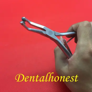 Zubné ortodontická odstránenie kliešte Dočasného zuba koruny pinzeta Nástrojov