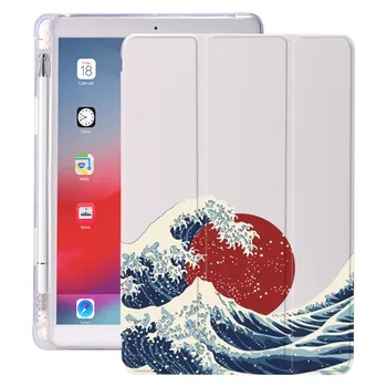 Kanagawa S Ceruzkou Držiak Pre iPad VZDUCHU 3 10.5 Pro 11 2020 Vzduchu 4 10.9 2018 9.7 6. 7. 8. Generácie Prípade 10.2 2019 Mini 5