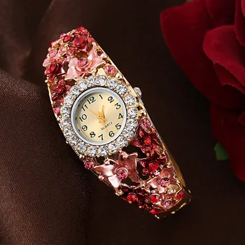 Ženy Hodinky Top Značky Luxusné 2020 Náramok Hodiniek Šaty náramkové hodinky Drahokamu Dial Dámy Malých Hodiny zegarek damski