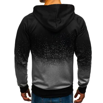Pánske Bežné Hoodies Mužov 3D Digitálna Tlač Mikina s Kapucňou Mens Kabát Hip-Hop ZIP Hoody Športové Tepláky Muž Streetwear