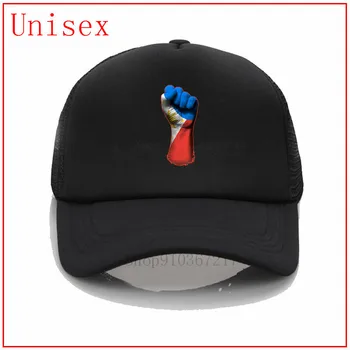 Vlajka Filipínach na Vznesené Clenched Päsť baseball klobúk nastaviteľné gorras para hombre de marca dizajnér mužov čiapky klobúk ženy