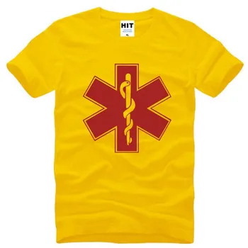 Pohotovostná Lekárska Technika EMT Print T Shirt Mužov Krátky Rukáv O-Krku Bavlna Muž T-Shirt Pohode Tee Tričko Homme Camisetas Hombre