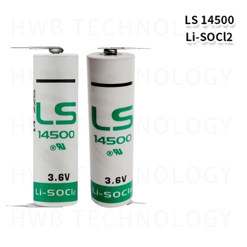 4PCS/veľa Nového pre SAFT LS14500 AA ER14505M 3.6 v lítiová batéria 2600mah, s spájky kolíky zariadenia a nástroje batérie