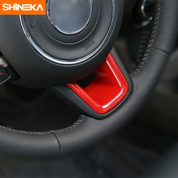 SHINEKA Auto Styling ABS Volant Dekoratívny Kryt Výbava Nálepka pre Jeep Renegade+ Interiérové Doplnky