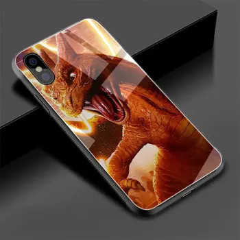 Charizard Tvrdeného Skla Telefón Kryt puzdro pre iPhone SE 2020 5 5 6 6 Plus 7 8 Plus X XR XS 11 Pro Max