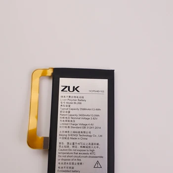 Kvalitné Originálne batérie 3.82 V 3500mAh BL268 Pre Lenovo ZUK Z2 Z2131 Batérie +Darček Nástroje +Samolepky