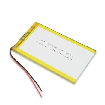 3.7 V,3000mAH,3560107(polymér lítium-iónové batérie), Li-ion Nabíjateľná batéria pre tablet pc,GPS,mp4,Power Banky,Bluetooth reproduktor