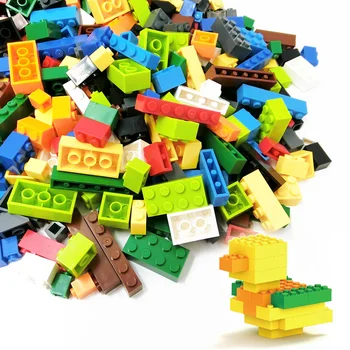 DIY 1000 Kusov Stavebné Bloky Kompatibilné Všetkých Značiek Klasické Vzdelávacie Sady Mesto Kreatívne Tehly Zostaviť Hračky pre Deti,