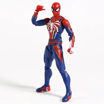PS4 Hry Spiderman Rozšírené Vyhovovali Ver. PVC Akcie Obrázok SHF Spider Man Model Hračka