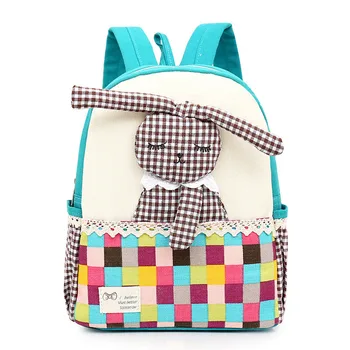 školské tašky NOVÝ školský vak krásne Aktovka batoh pre deti batoh deti mochilas escolares infantis Cartoon vzor bunny