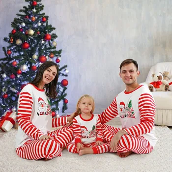 Rodina Zodpovedajúce Oblečenie 2020 Vianočné Rodiny Vzhľad Fatehr Syn, Matka, Dcéra Muži Ženy Dieťa Pyžamo Nastaviť Rodiny Oblečenie