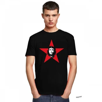 Che Guevara Kuba Kubánskej Revolúcie T Shirt Mužov Bavlna Mestská T-shirt Streetwear Tričko Krátky Rukáv Slobody Tee Topy Oblečenie