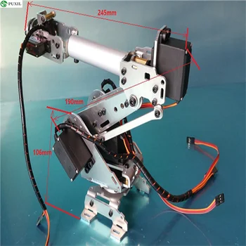 Robotické Rameno 6 Stupňov Voľnosti Manipulátor Abb Priemyselný Robot Robotické Model 6 Osi Robota 2
