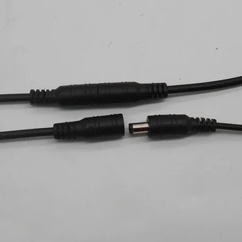 100 ks 5.5x2.1 Konektor DC mužské/ Ženské Kábel Drôt Konektor Pre 3528 5050 LED Pásy Svetla Pásky