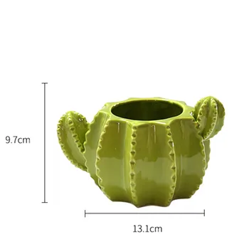 Kreatívne Epoxidové Živice Plavidlá, Silikónové Hrniec Formy 3D Kaktus Kvetináč Omietky Váza Výrobu Betónu Plesne