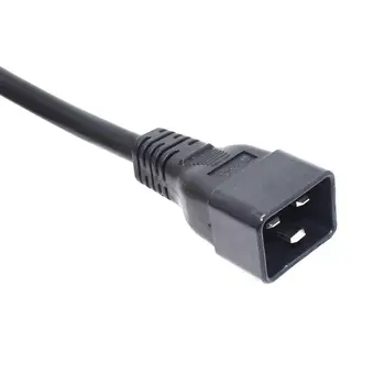 3G2.5 mm Odolné PDU UPS Predlžovací Kábel 2m IEC 320 C19 do C20 Power Server Kábel Pre Rôzne Zariadenia 16A 250V
