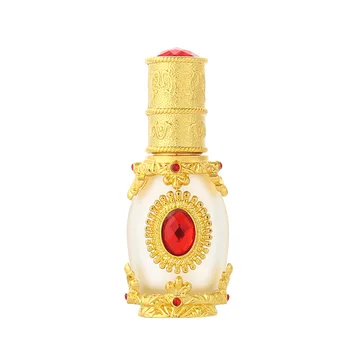 12ml Crystal Kov Parfum, Fľaša Sklo Vintage Prázdne Skladovanie Fliaš Esenciálny Olej Zber Obchodník Darček