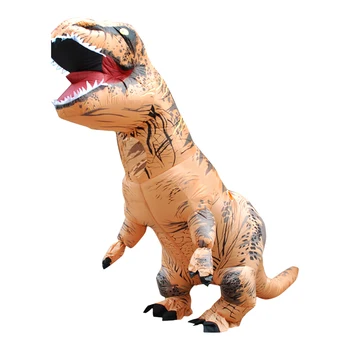 Dospelých Nafukovacie Kostým Dinosaura Kostýmy T-REX Vyhodiť Maškarný kostým Maskota Cosplay Kostým Pre Mužov, Ženy, Deti Dino Kreslených