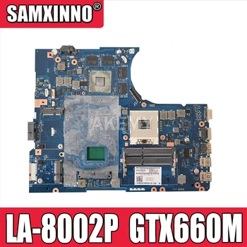 Y580 QIWY4 LA-8002P základnej dosky od spoločnosti Lenovo Y580 Notebook Doske 90001314 GTX660M 2G HM76 DDR3 podporu i7 Test práce