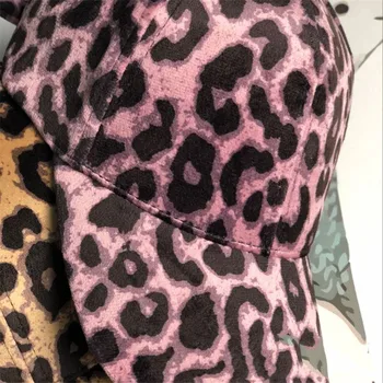VISROVER Nové Jeseň Zima Dieťa Klobúky Zvierat Leopard Tlač šiltovky pre Dievčatá Chlapci Dizajnér Teplé Bežné Zimné klobúk Veľkoobchod