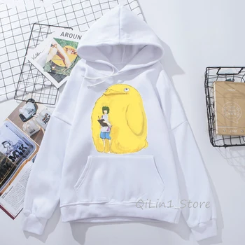 Totoro hoodies ženy Štúdio Ghibli Harajuku Kawaii Hoodie mužov Ullzang Roztomilý Zábavné Anime, Mikiny 90. rokov Grafické Hoody unisex