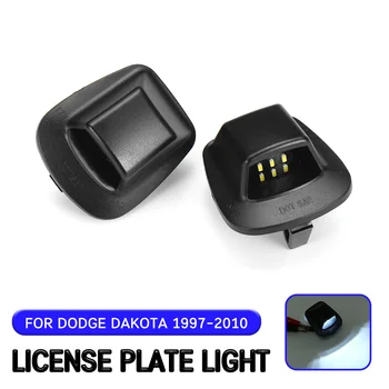 Pre Dodge Dakota 97-10 pre Mitsubishi Raider 2006 2007 2008 2009 2pc LED Licenčné Číslo Doska Svetlo Lampy