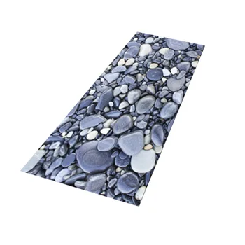 Spálňa Mäkké Kamenný Koberec Vstup Protišmykové Rohože, Kúpeľňa Absorpčné Mat Práčke Polyester Yoga Mat FPing