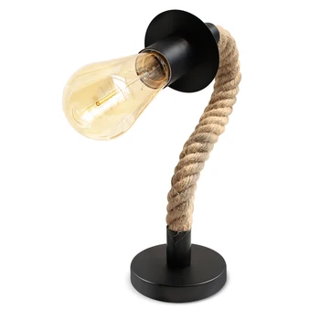 Americký Konopné Lano Nástenné Svietidlo Vintage Sconce Nástenné Svietidlá Svietidlá E27 Priemyselné Dekor Spálňa Svetlo Vnútorné Osvetlenie Retro Lampa