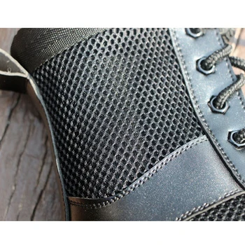 Letné topánok vojenské topánky mužov botas hombre combat kožené topánky svetlo vonkajšie vysokú hornú priedušná oka bojové taktické topánky-v