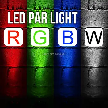 LED Par 12x3w RGBW S DMX512 pre Klub, Diskotéka DJ Aktivované Zvukom Disco Ball Fáze Svetlo Lumiere Vianočné Projektor Dj Club Par