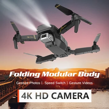 2020 Nové Drone GD89 WIFI FPV Drone s širokouhlým HD 4K Kamera 1080P Výška Hold RC Skladacia Quadcopter Darček pre Deti