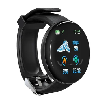 Fitness Tracker Smart Hodinky, Náramok muži ženy Krvný tlak krok Pripomienka pánske hodinky Stopky dámske Hodinky pre IOS a Android