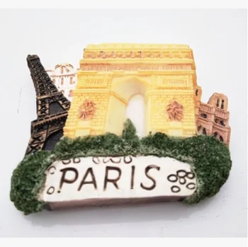 Magnety na chladničku architektonické scenérie Živice chladnička nálepky, Japonsko, Dánsko Francúzsko Paríž turistické suveníry chladnička magnet