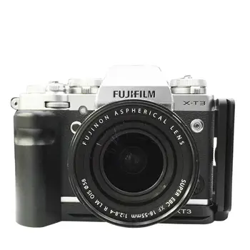 Rýchle Uvoľnenie L Doska Držiak Držiak, Rukoväť pre Fujifilm Fuji X-T3 XT3 Fotoaparát, Benro Arca Swiss Statív Hlavu