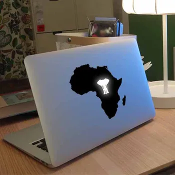 Žiariace Africký Slon Notebook Nálepka pre Apple MacBook Odtlačkový 13 Pro Air Odtlačkový Retina 11 12 15 palcov Mac Mi Povrchu Pokožky Knihy