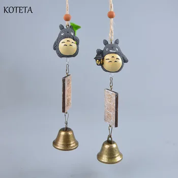 Koteta Japonské Kreslené Hayao Miyazaki Film Môj Sused TOTORO Model PVC Domáce Dekorácie 18 CM Windbell Akcie Obrázok Deti Hračky